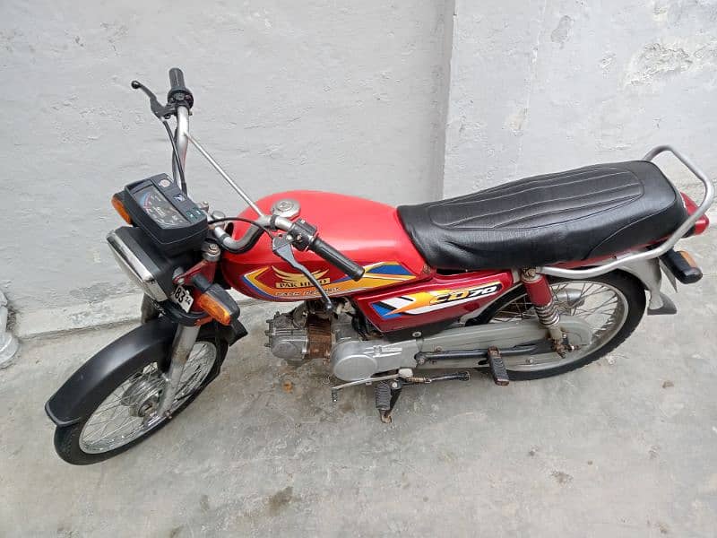 Pak Hero 70 model 2014 good condition smooth engine sound 16