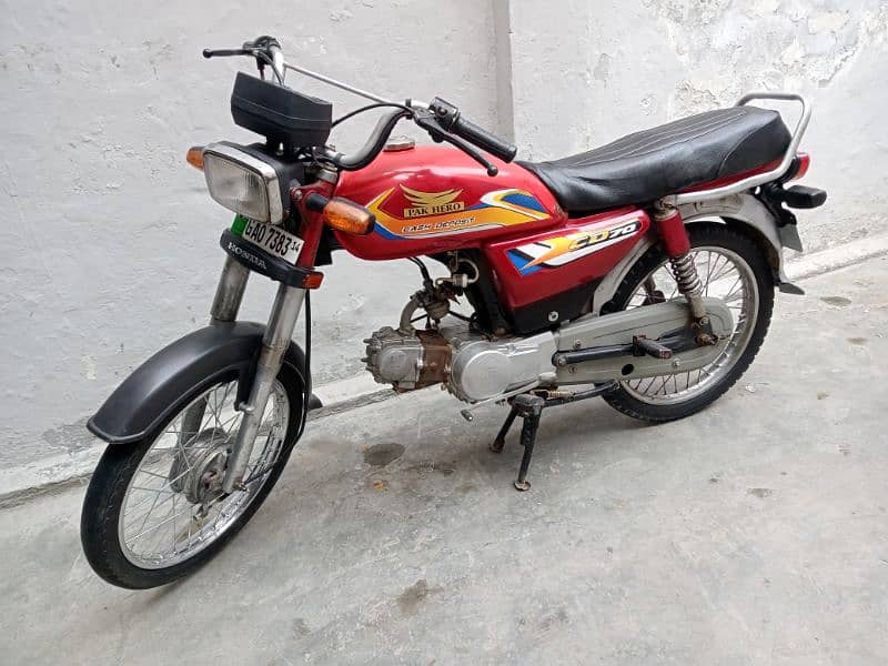 Pak Hero 70 model 2014 good condition smooth engine sound 17