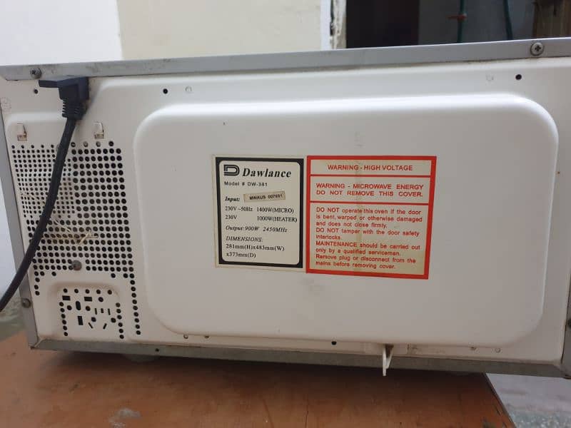 dawlance 25litter microwave for sale 5