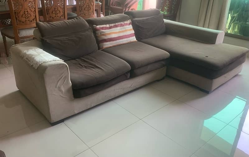 indonesia imported L shaped sofa 0