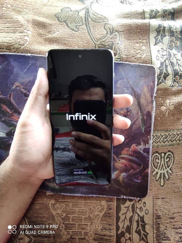 Infinix Note 10 pro 8 128 with original box charger 10/9.5 2