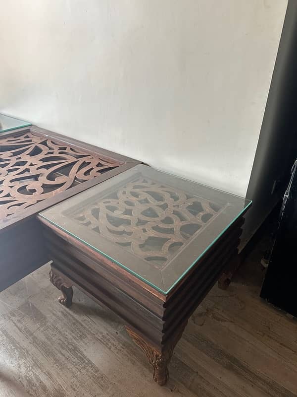 Chinyoti Table Set for Lounge Drawing Room 2