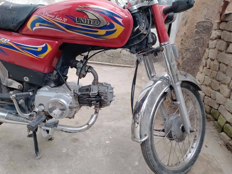 honda united 70cc December 2021 registration 2