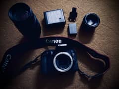 Camera DSLR Canon 800D With Two Lens