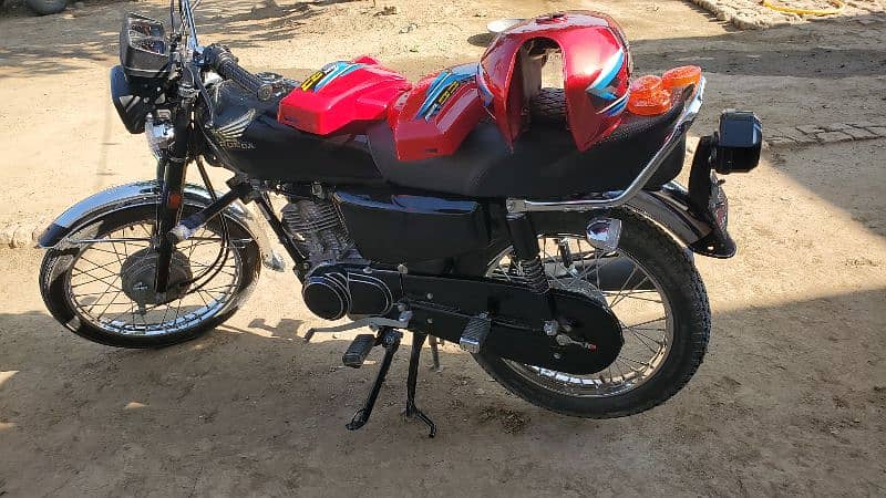 Honda Cg 125 2024 model number laga hoa chawal se all punjab 0