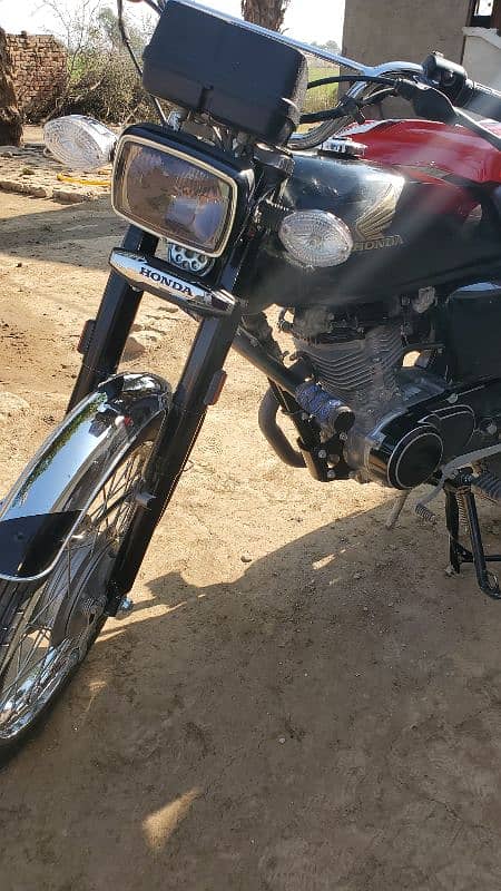 Honda Cg 125 2024 model number laga hoa chawal se all punjab 5