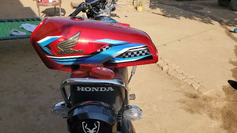 Honda Cg 125 2024 model number laga hoa chawal se all punjab 8