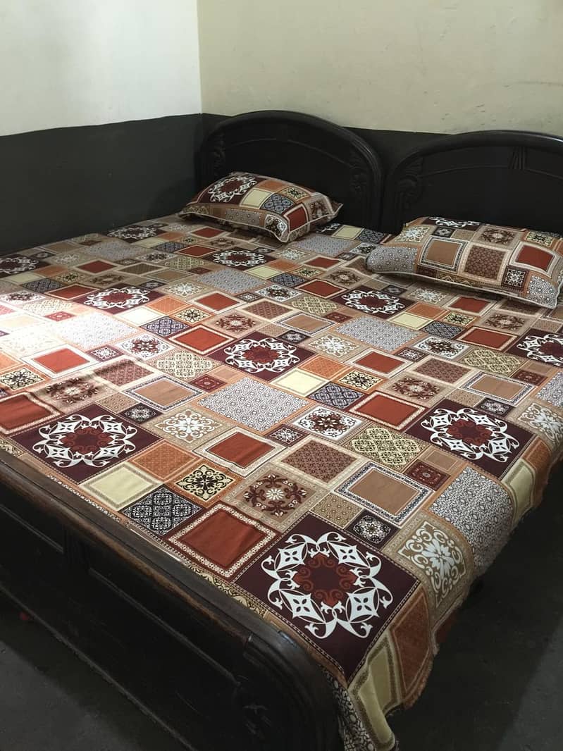 Used Two single beds for sale 7