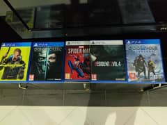 playstation 5-4 games for sale