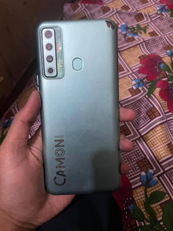 Tecno Camon 17 6/128 box charger sath 4