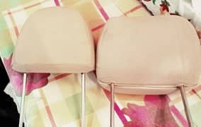 pair of car headrest