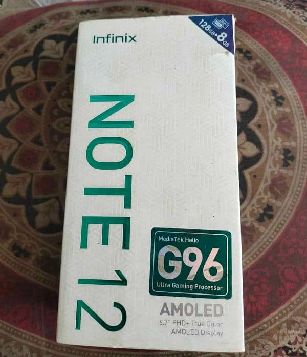 Infinix note 12 complete box my what's up 03179550242 1