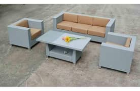 garden Ratan sofa set 4 seater