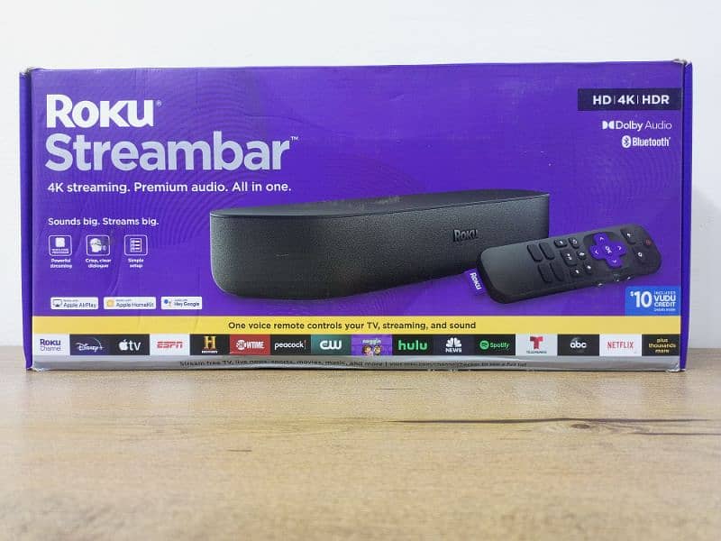 Roku Streambar 4K Streaming HD|4K|HDR 0