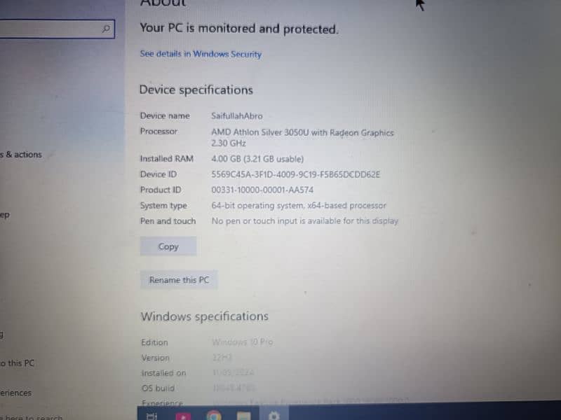 lenovo ka laptop VIP condition me 3