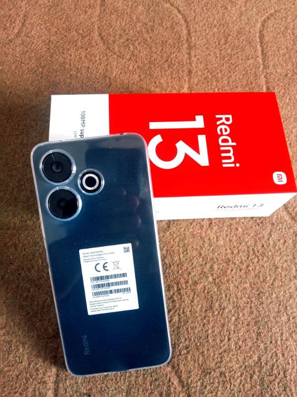 Redmi 13, with warranty 1 year 2