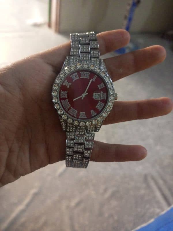 new hip hop luxur watch time with date luxury watch 1