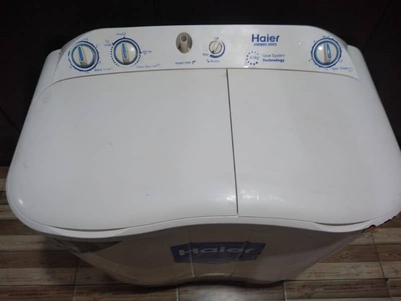 Haier washing machine Semiautomatic capacity 8kg 2