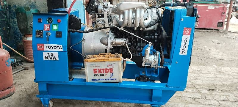 generator 15kva gas petrol LPG 3