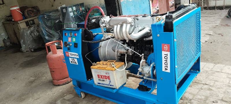 generator 15kva gas petrol LPG 10