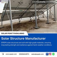 Solar | Solar Structure | Solar Earthing Material