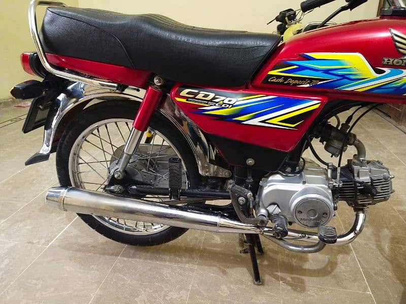 Honda CD 70 2021 Vip Condition 4