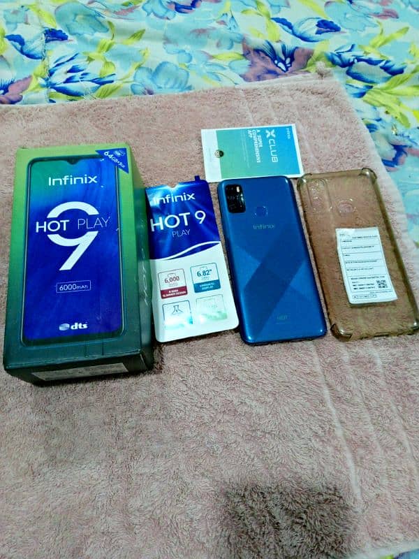 (infinix hot 9 play)(3 gb/ 64 gb) 8