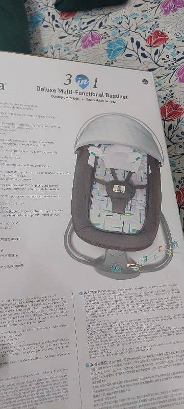 Deluxe Multi-Functional Bassinet/Baby Johla/Baby Coat 4