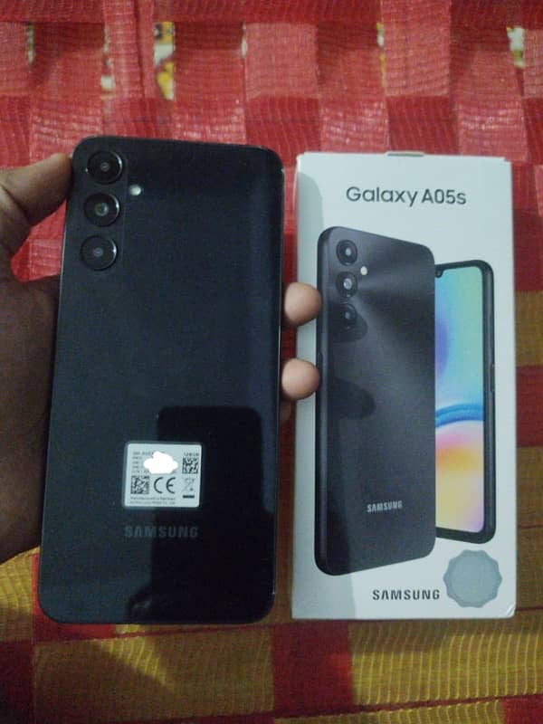 SAMSUNG GALAXY A05s (128/GB PTA APPROVED LOOK LIKE NEW 1