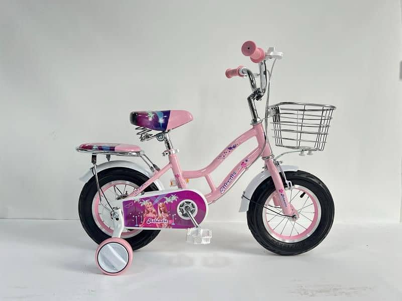 New Barbie Beautiful Bicycle Imported box pack bicycle New 0