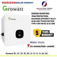 Growatt and solis inveters | with local 5 years warranty | best price