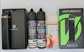 For Sale: Vaporesso XROS 3 Pod Kit (Used) – Complete Bundle