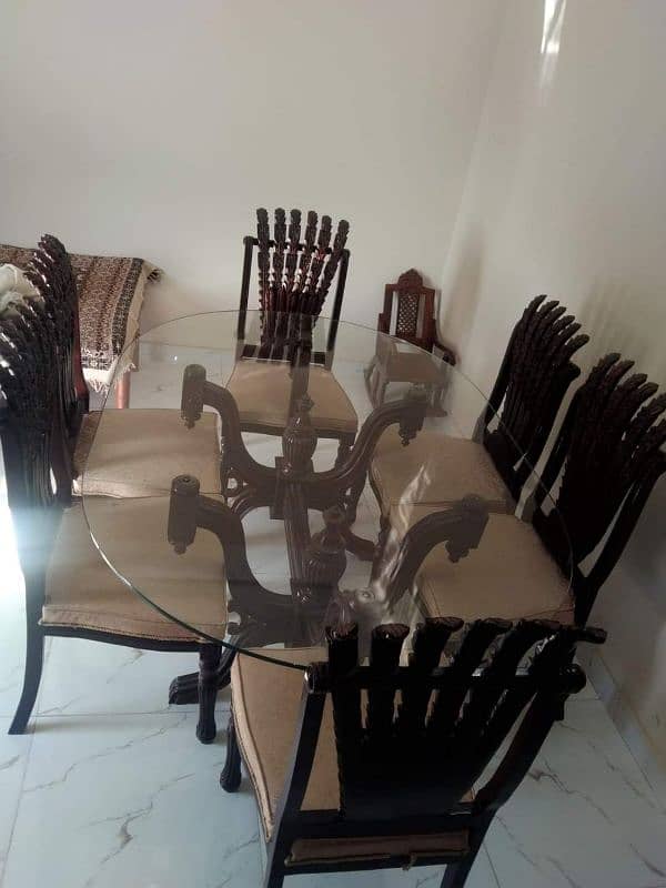 dining table with chairs 1