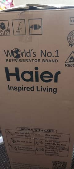 Haier New refregeter