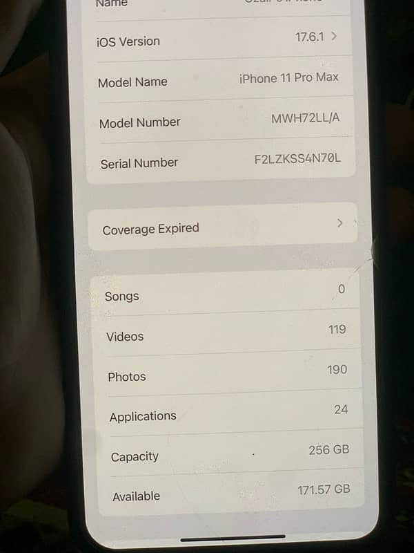 iPhone 11 pro max offical pta approved 256 gb 5