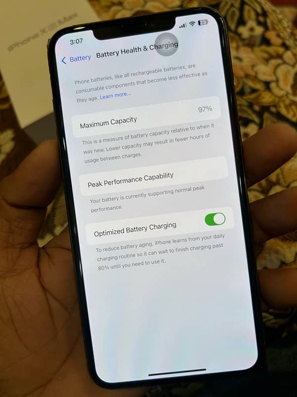 Xs max 256GB Dual sim PTA approved 6