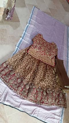 Red sharrara size medium