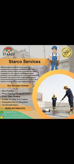 Tank Cleaning services/waterproofing/Deep Water Cleaning/Leakage