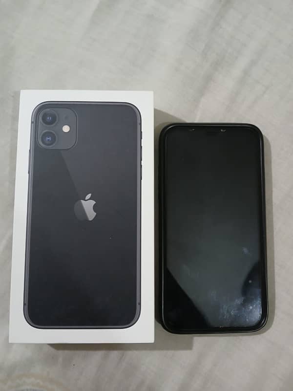 IPhone 11 64gb JV with box. 2