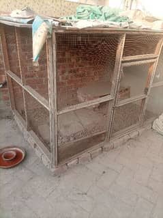 6x4 feet cage available for sale