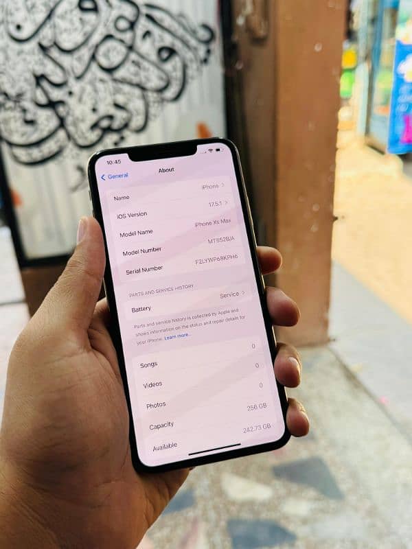 iphone Xsmax 256GB 7