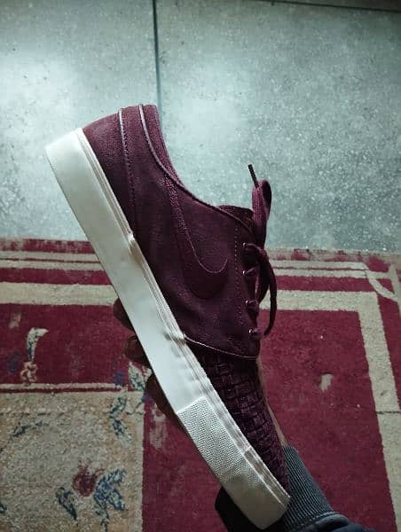 Nike Sb Zoom Stefan Janoski Elite - Maroon/white 5