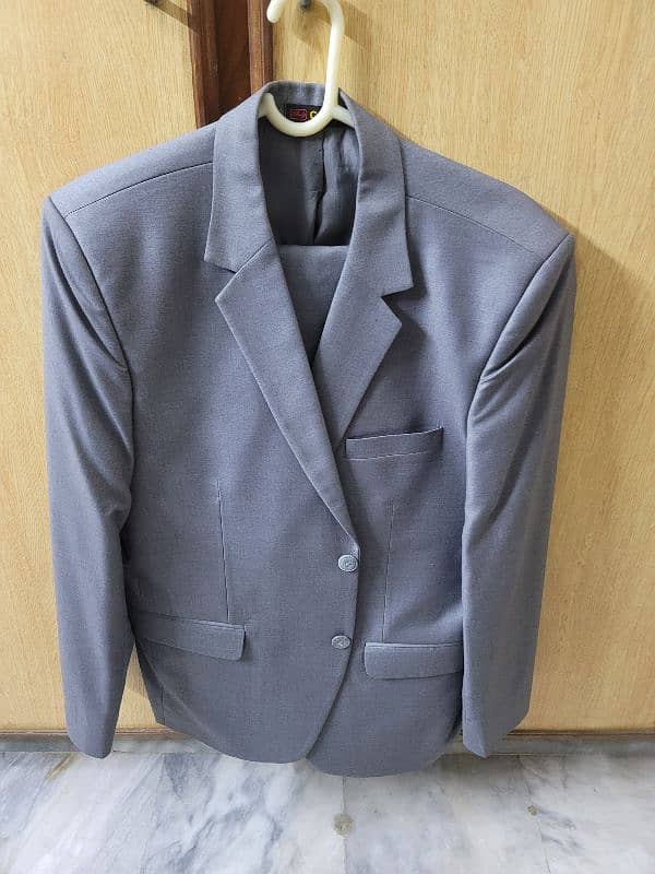 Men's Pant Coat Silver Grey 0