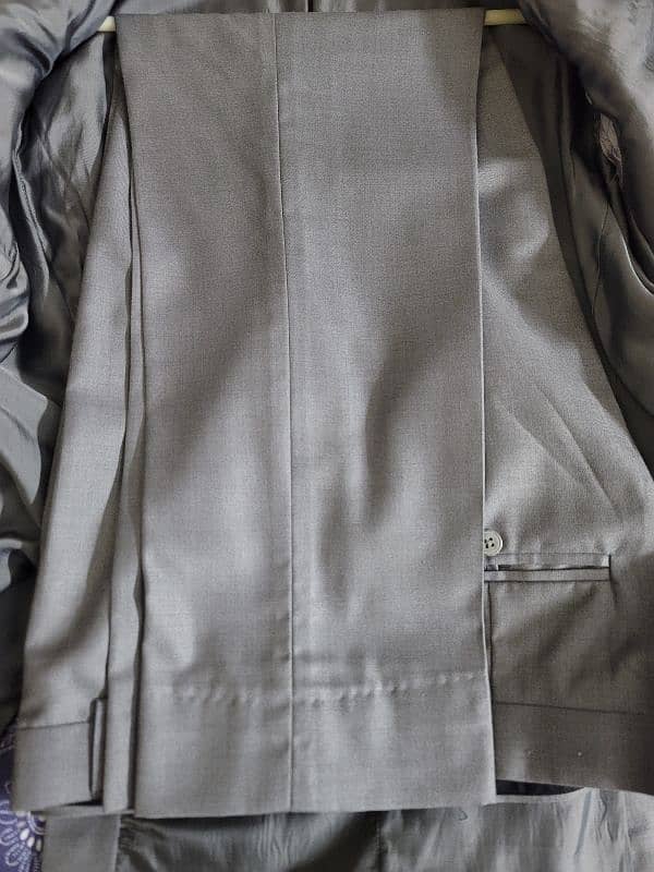 Men's Pant Coat Silver Grey 5