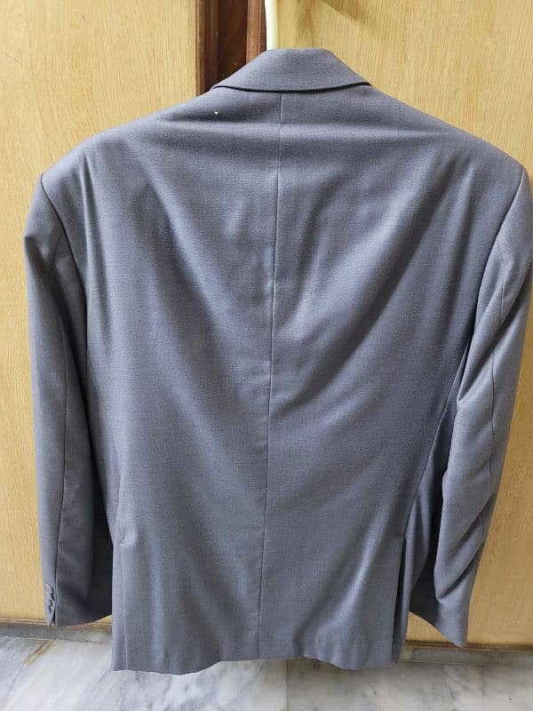 Men's Pant Coat Silver Grey 6