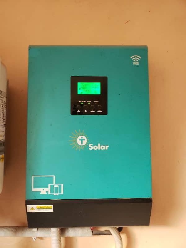 luxen solar panels 330w and tesla hybrid inverter 1