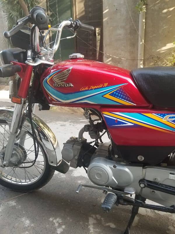 honda CD 70 like A brand new 1st ower 0