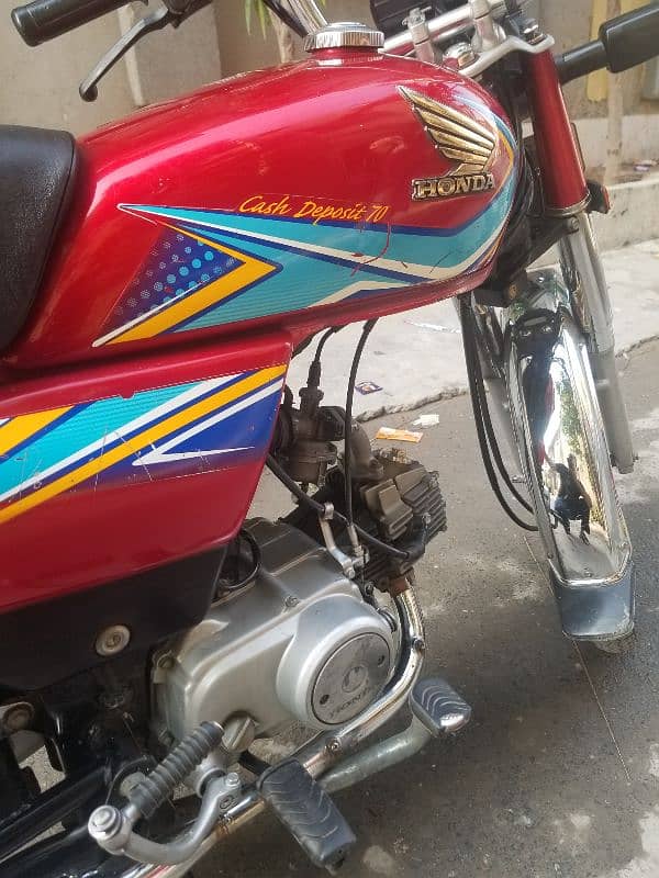 honda CD 70 like A brand new 1st ower 2