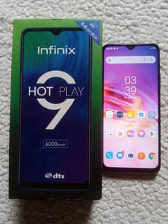 Infinix Hot 9 Play 4/64  Box & Charger Contact 0313_2524499