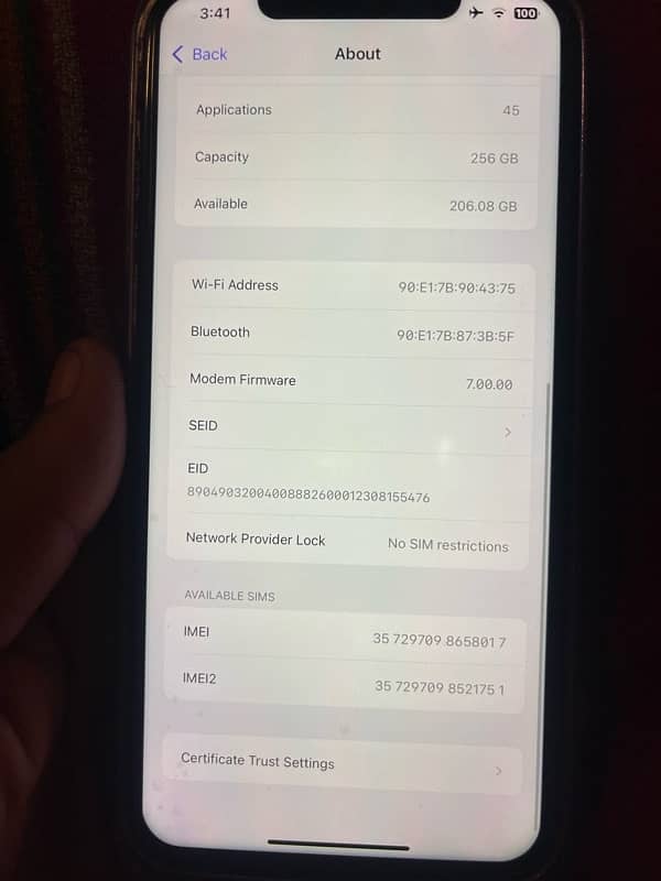 iPhone XS Max convert 14 pro max  256gb 03218578502 5